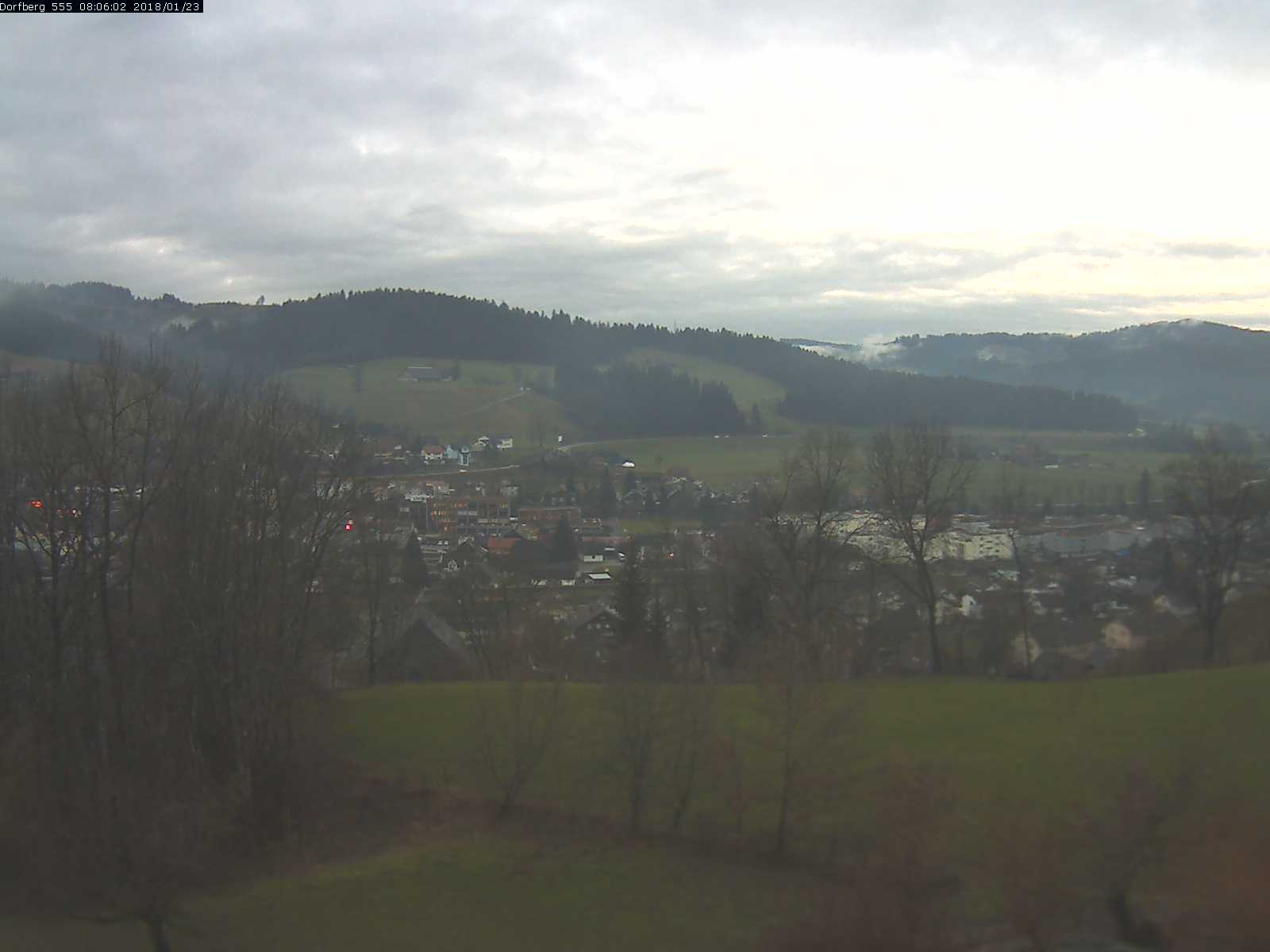 Webcam-Bild: Aussicht vom Dorfberg in Langnau 20180123-080601