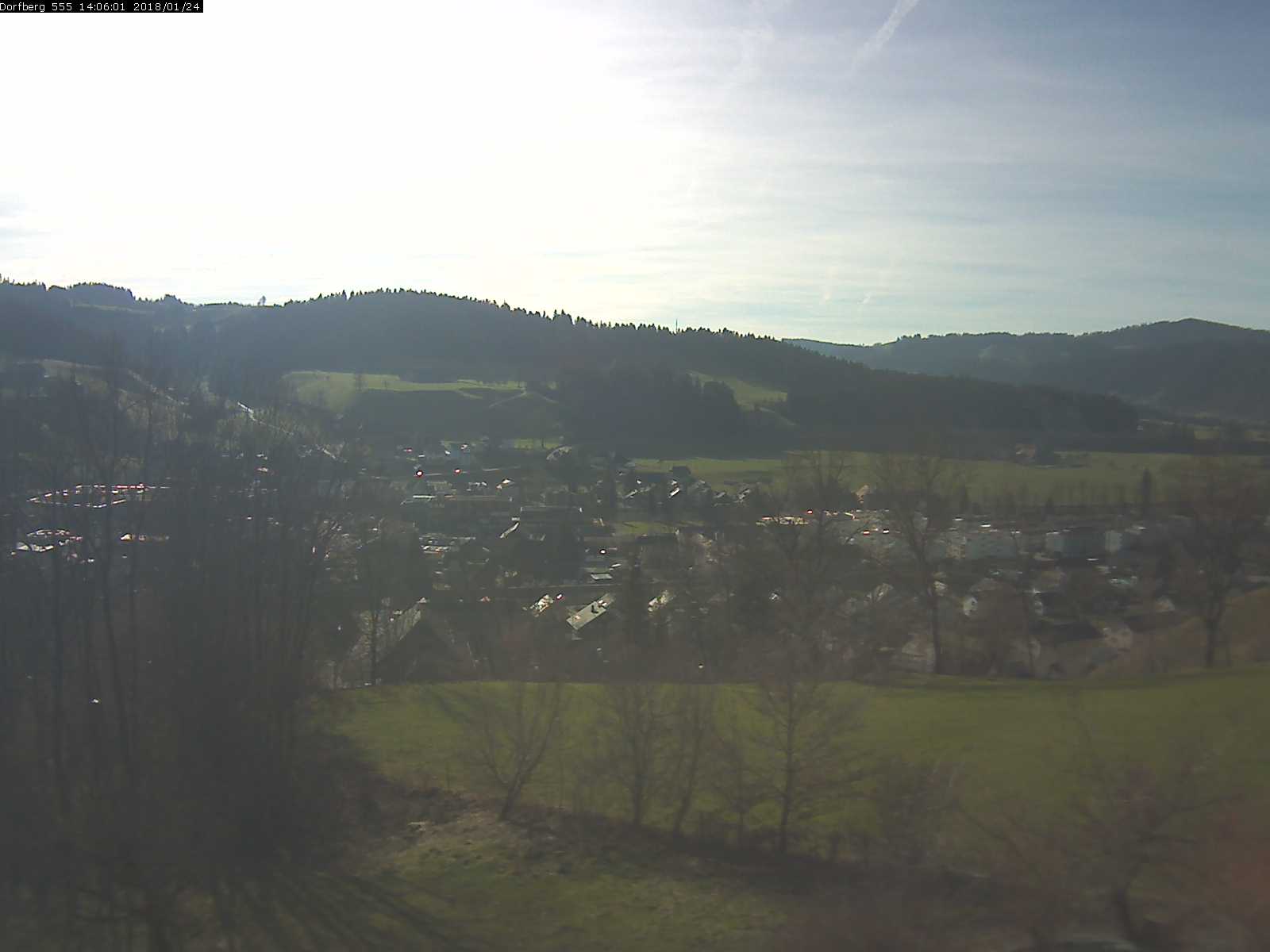 Webcam-Bild: Aussicht vom Dorfberg in Langnau 20180124-140601