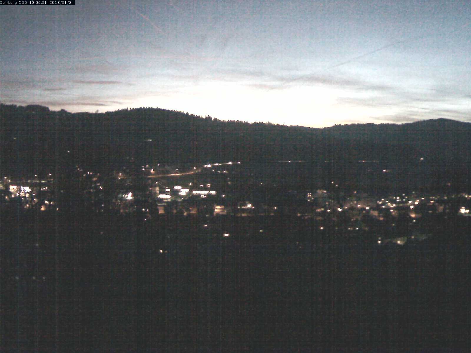 Webcam-Bild: Aussicht vom Dorfberg in Langnau 20180124-180601
