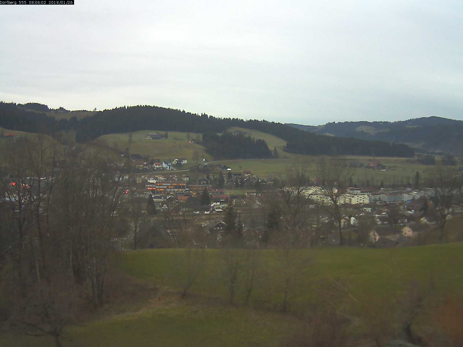 Webcam-Bild: Aussicht vom Dorfberg in Langnau 20180126-080601