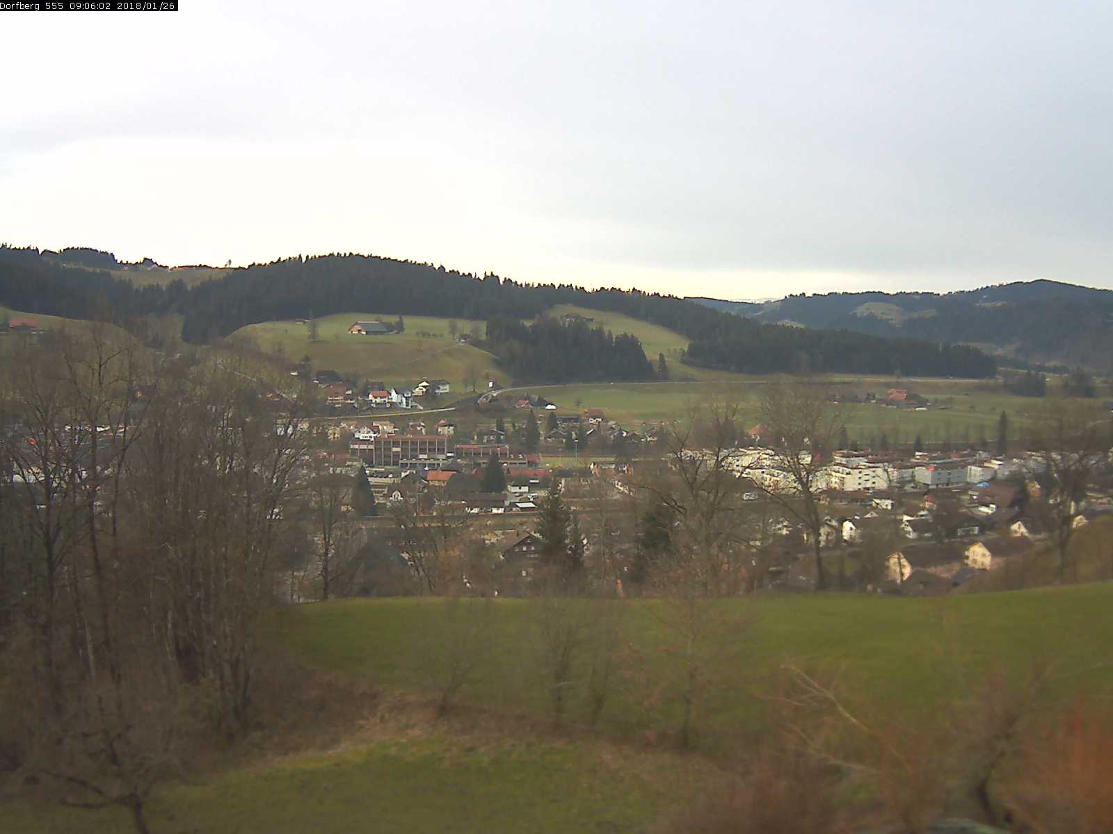 Webcam-Bild: Aussicht vom Dorfberg in Langnau 20180126-090601