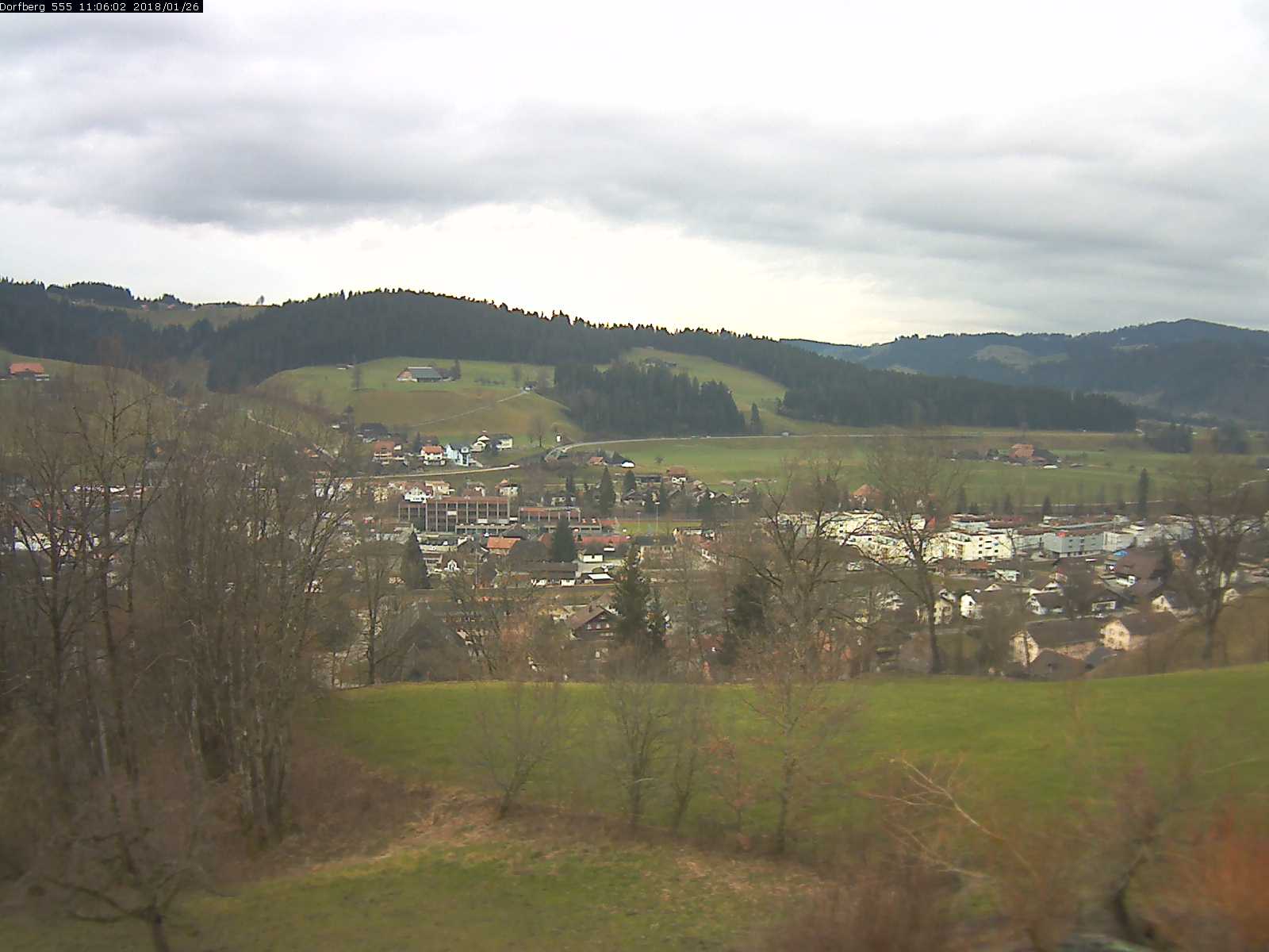 Webcam-Bild: Aussicht vom Dorfberg in Langnau 20180126-110601