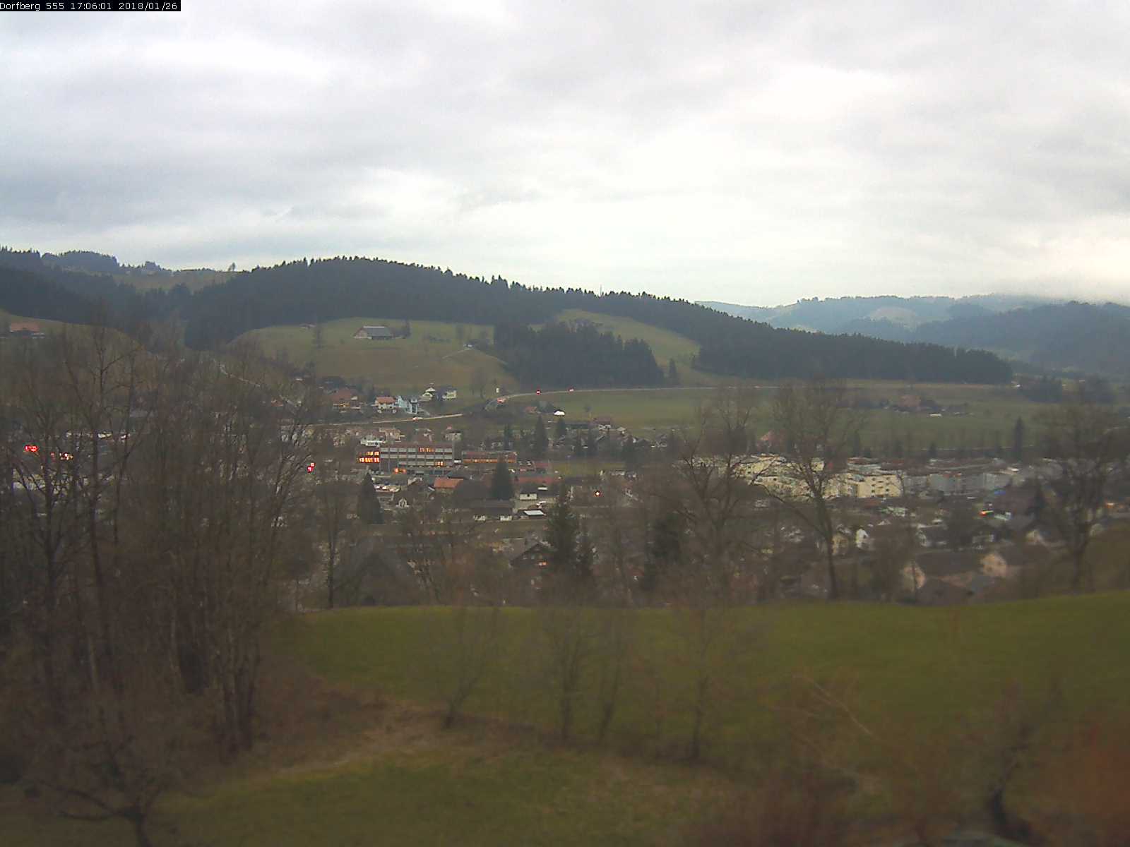 Webcam-Bild: Aussicht vom Dorfberg in Langnau 20180126-170601
