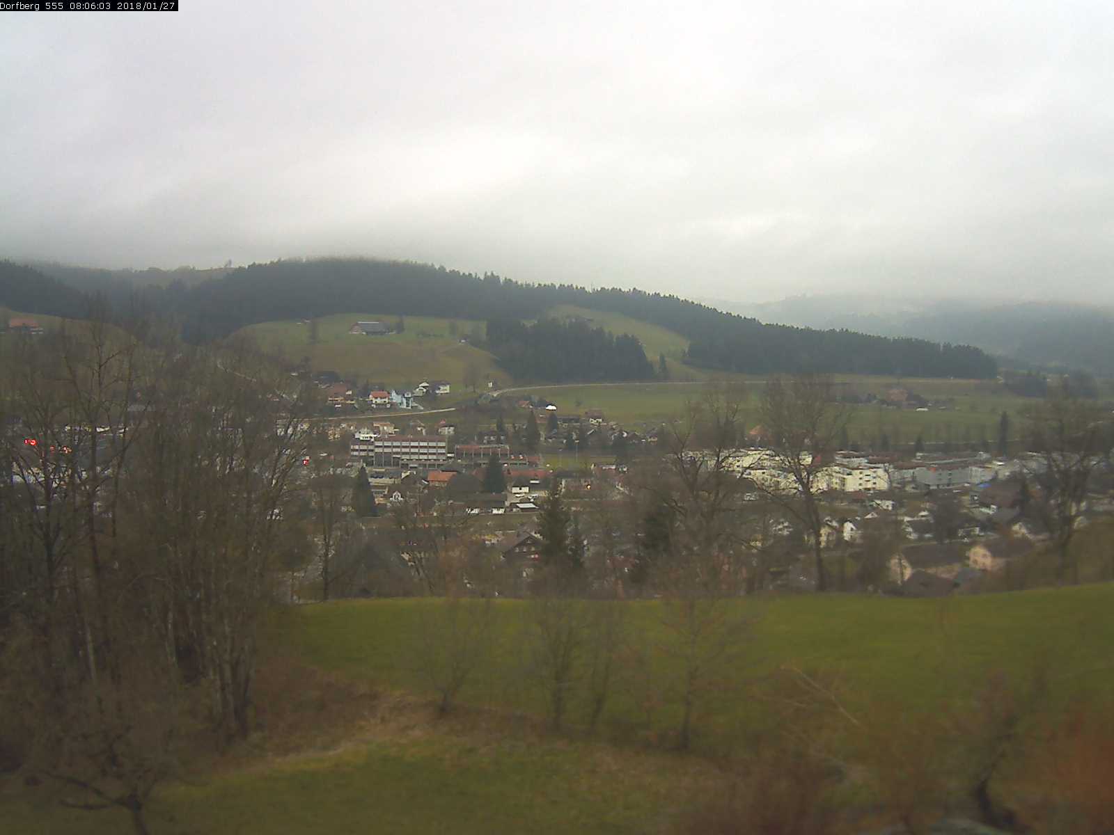 Webcam-Bild: Aussicht vom Dorfberg in Langnau 20180127-080601