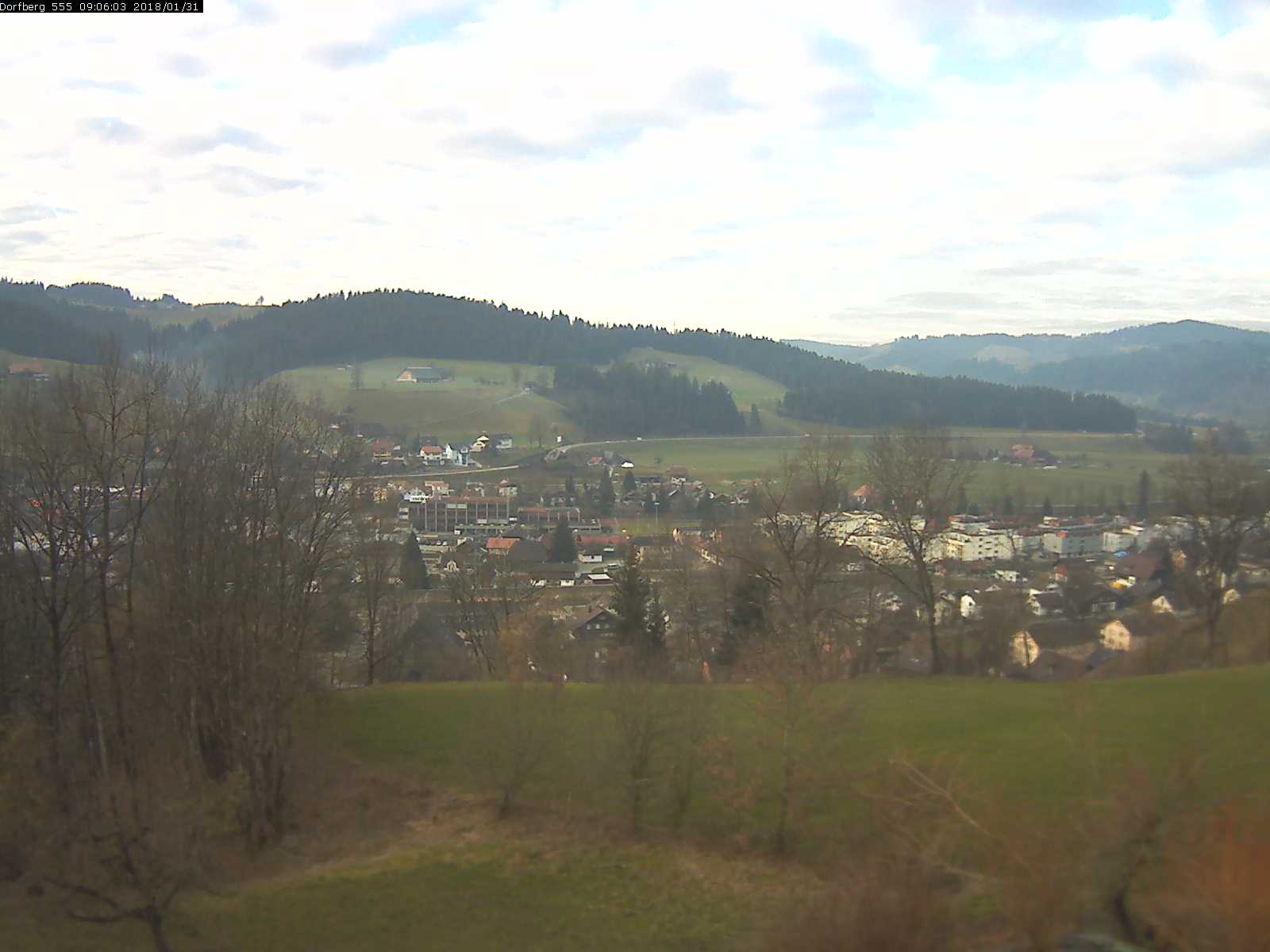 Webcam-Bild: Aussicht vom Dorfberg in Langnau 20180131-090601