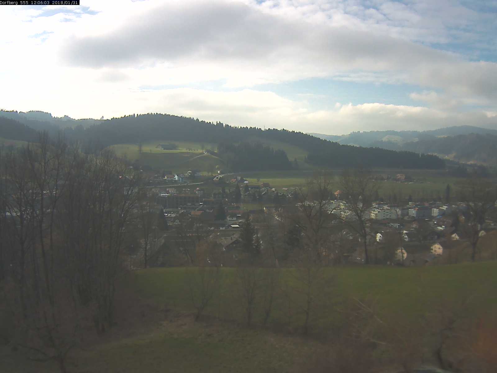 Webcam-Bild: Aussicht vom Dorfberg in Langnau 20180131-120601
