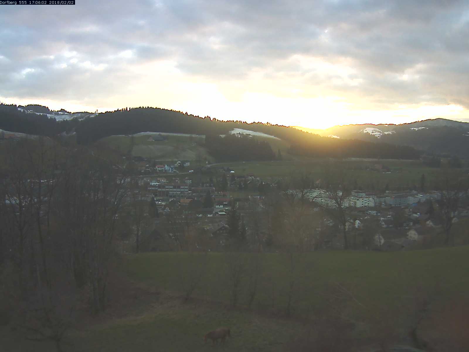 Webcam-Bild: Aussicht vom Dorfberg in Langnau 20180202-170601
