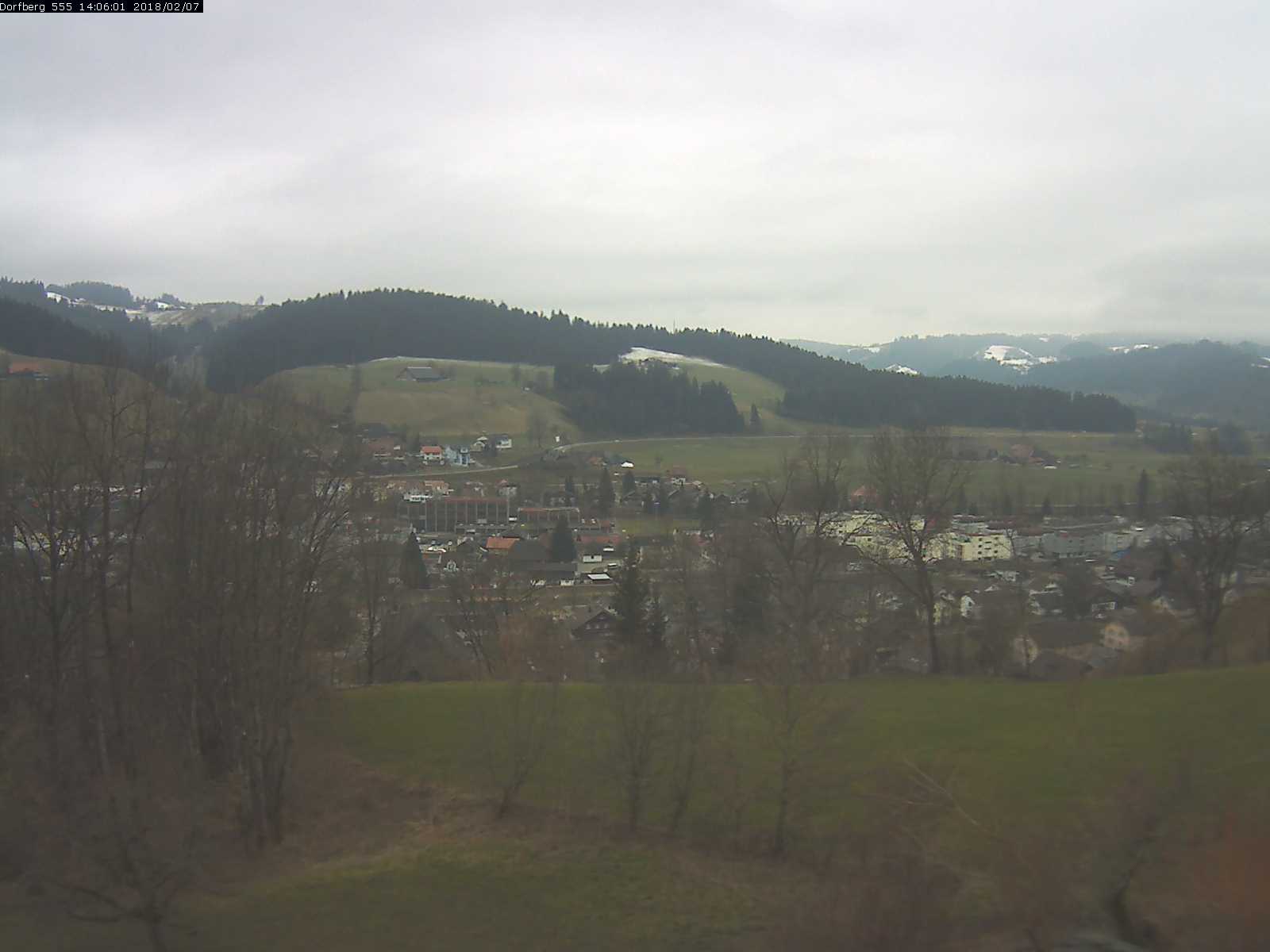 Webcam-Bild: Aussicht vom Dorfberg in Langnau 20180207-140601