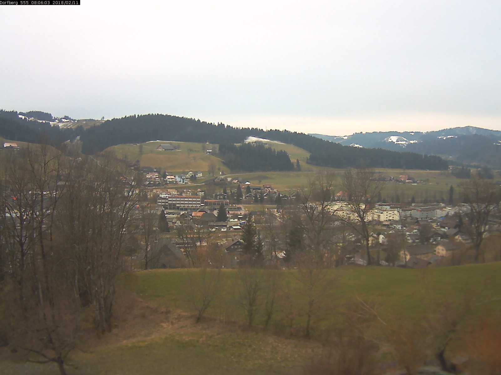 Webcam-Bild: Aussicht vom Dorfberg in Langnau 20180211-080602