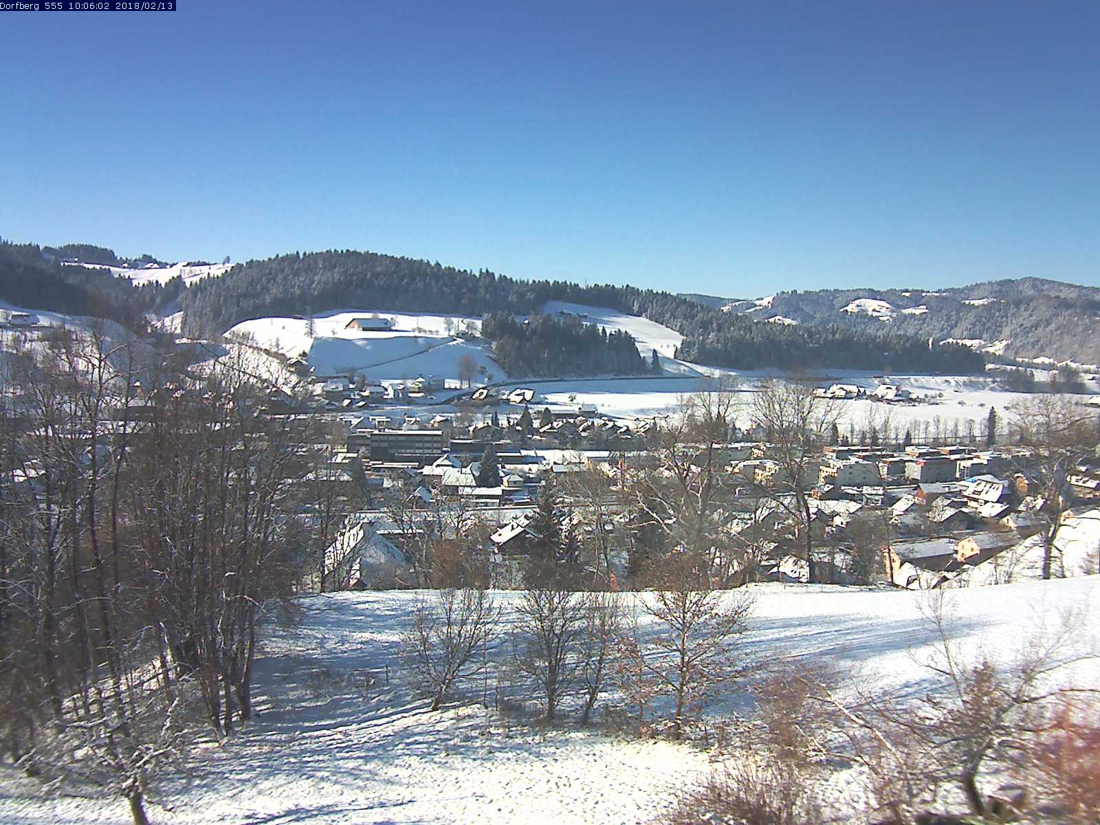 Webcam-Bild: Aussicht vom Dorfberg in Langnau 20180213-100601