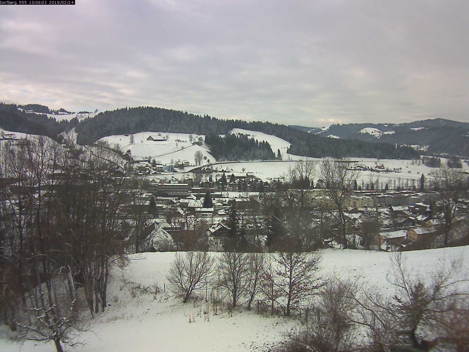 Webcam-Bild: Aussicht vom Dorfberg in Langnau 20180214-100601