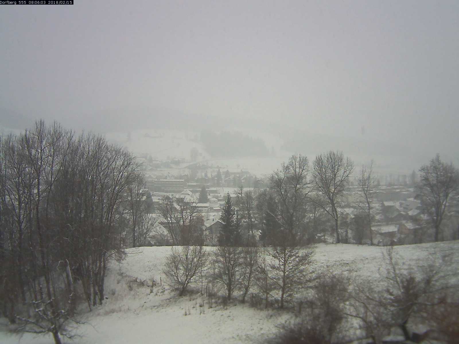 Webcam-Bild: Aussicht vom Dorfberg in Langnau 20180215-080601