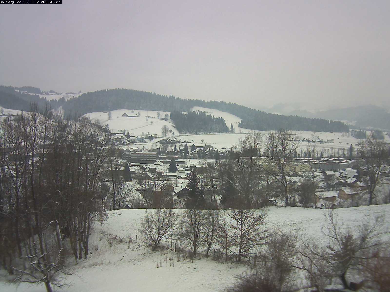 Webcam-Bild: Aussicht vom Dorfberg in Langnau 20180215-090601