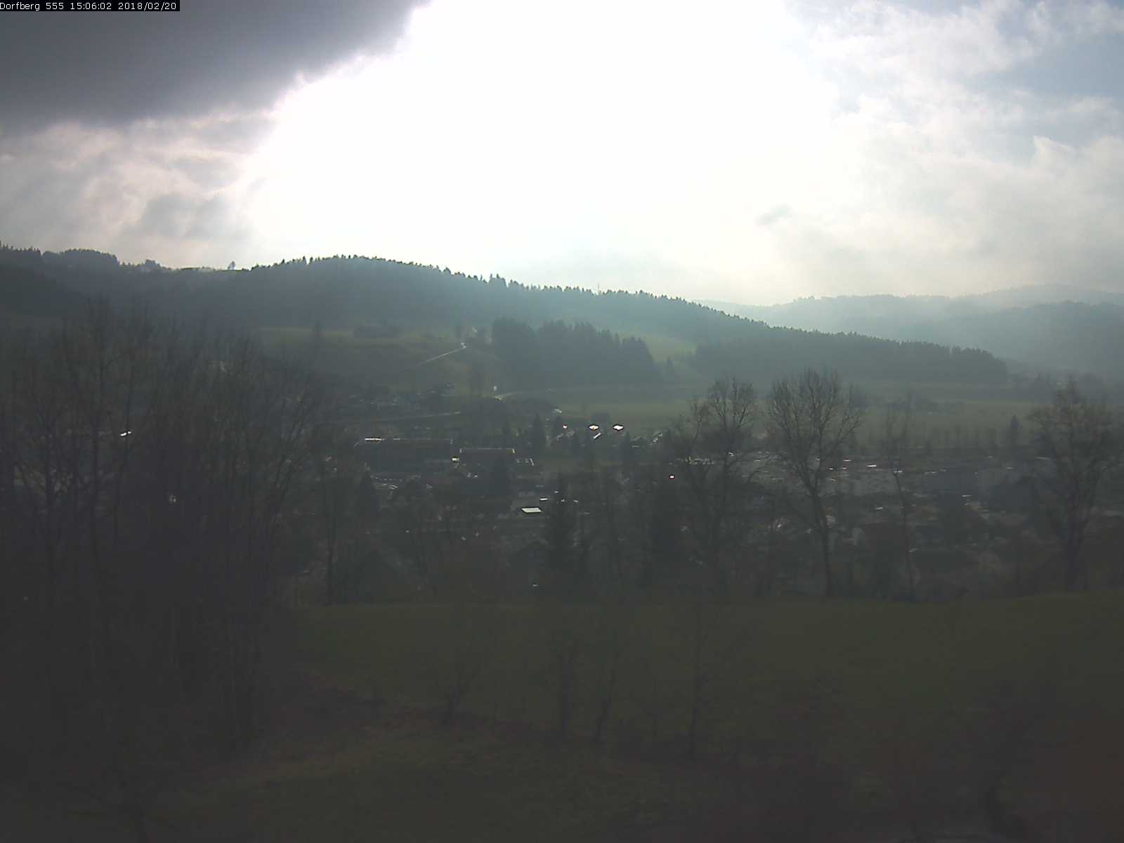 Webcam-Bild: Aussicht vom Dorfberg in Langnau 20180220-150601