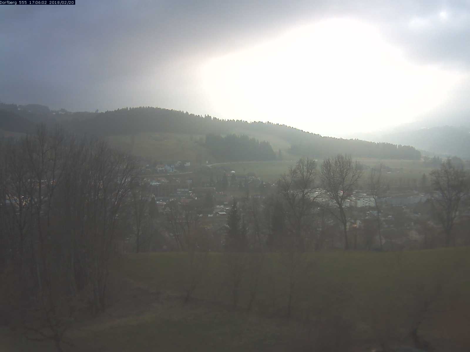 Webcam-Bild: Aussicht vom Dorfberg in Langnau 20180220-170601
