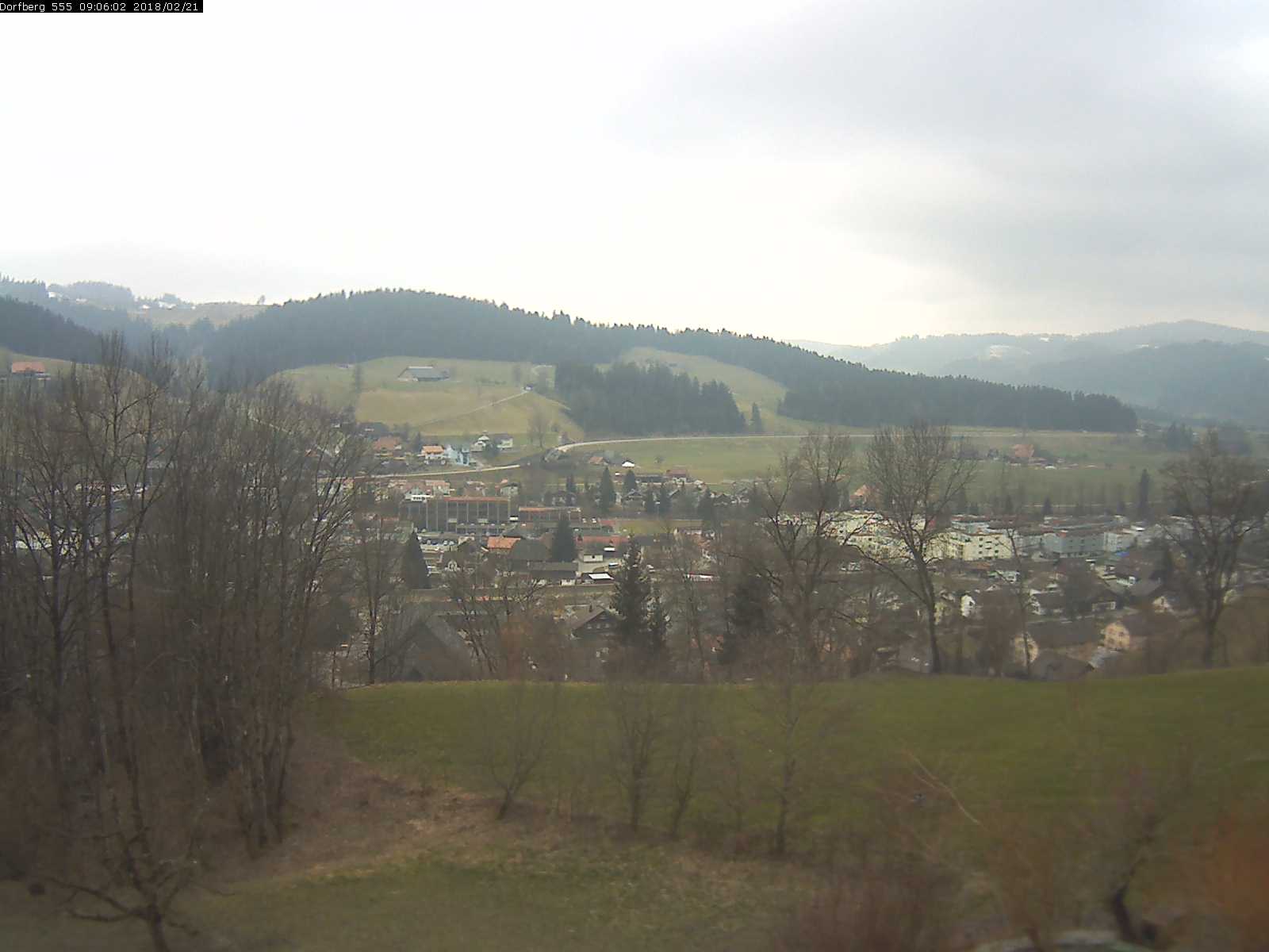 Webcam-Bild: Aussicht vom Dorfberg in Langnau 20180221-090601