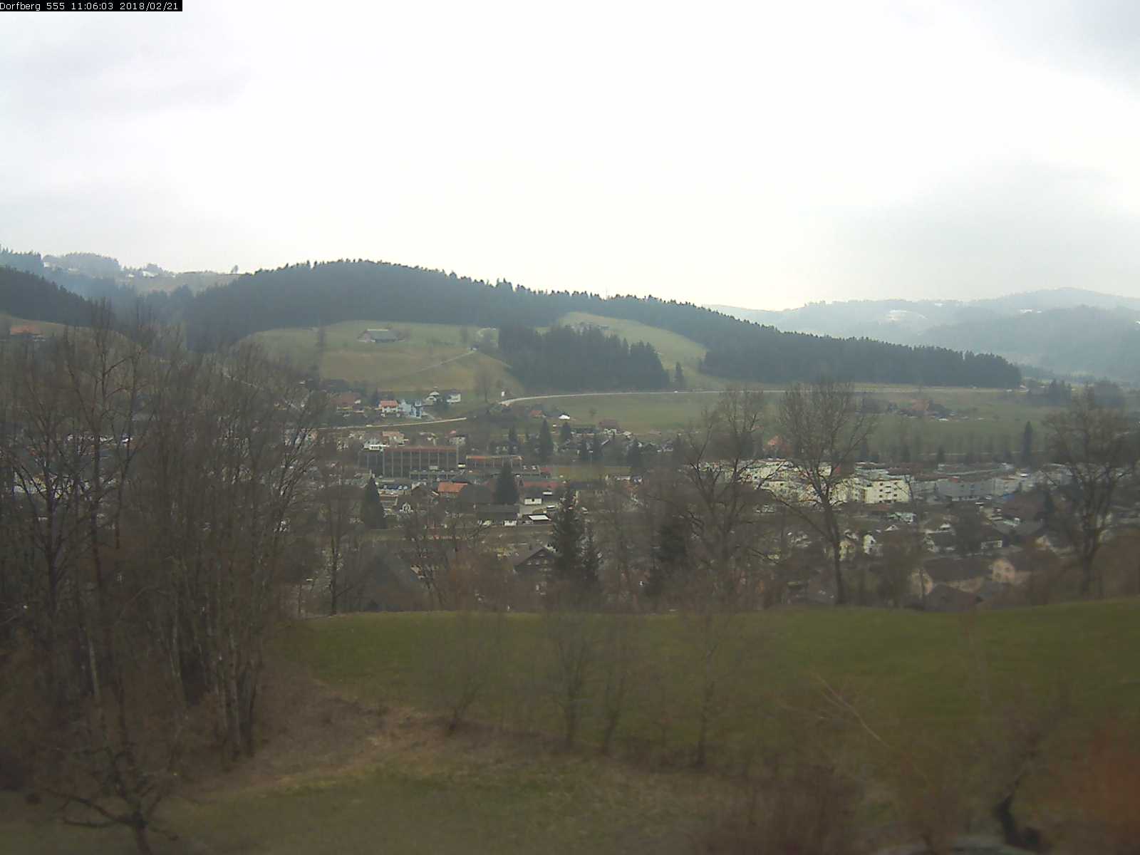 Webcam-Bild: Aussicht vom Dorfberg in Langnau 20180221-110601