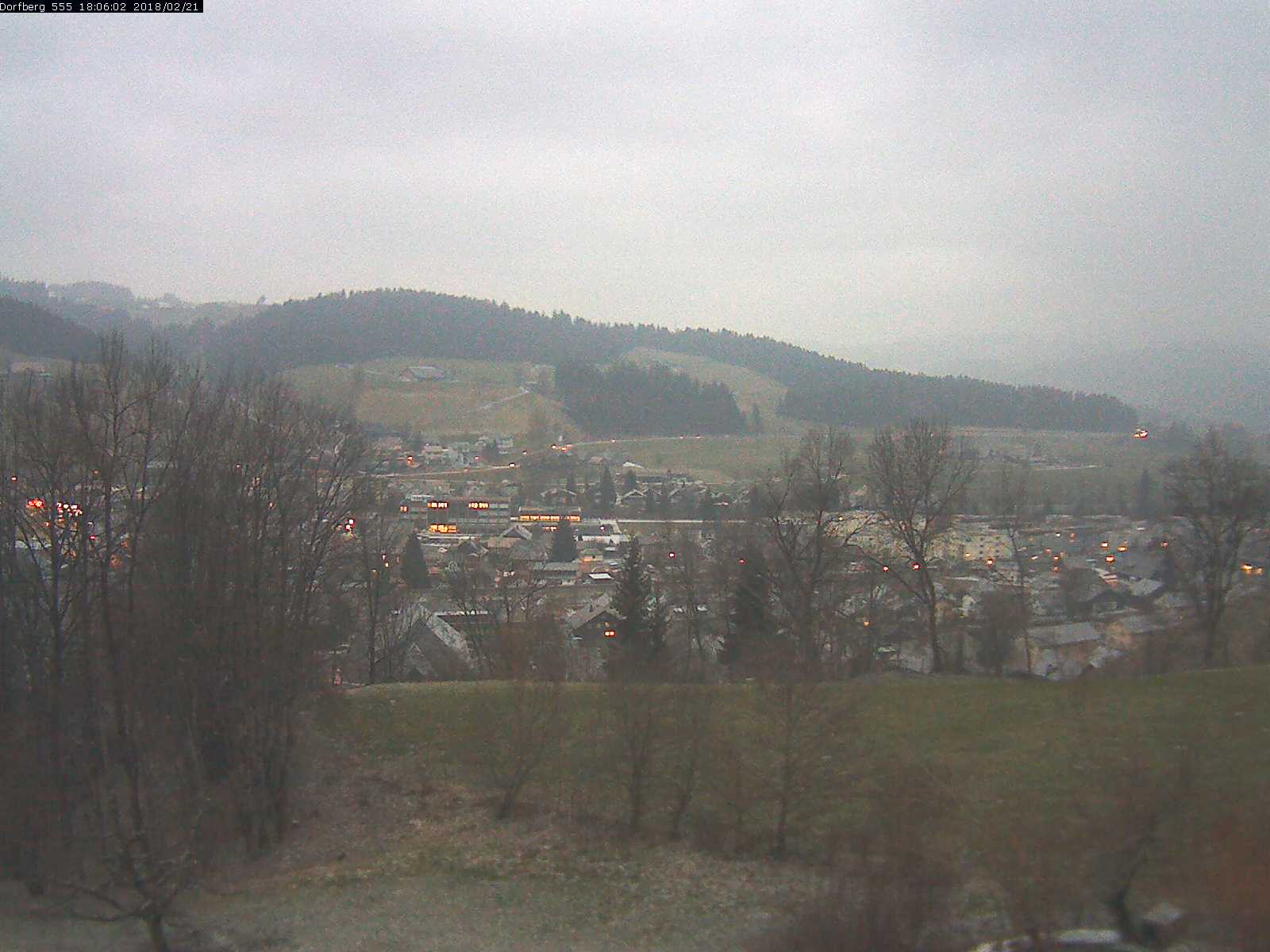 Webcam-Bild: Aussicht vom Dorfberg in Langnau 20180221-180601