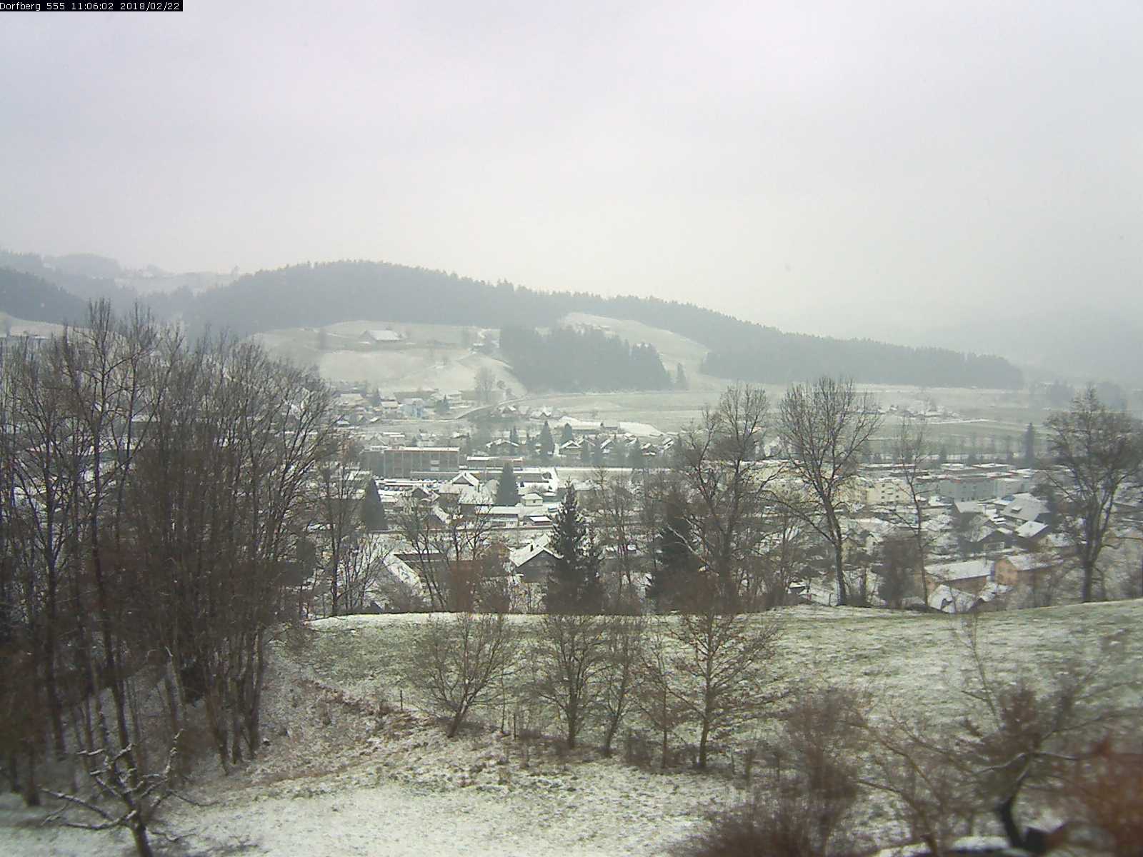 Webcam-Bild: Aussicht vom Dorfberg in Langnau 20180222-110601