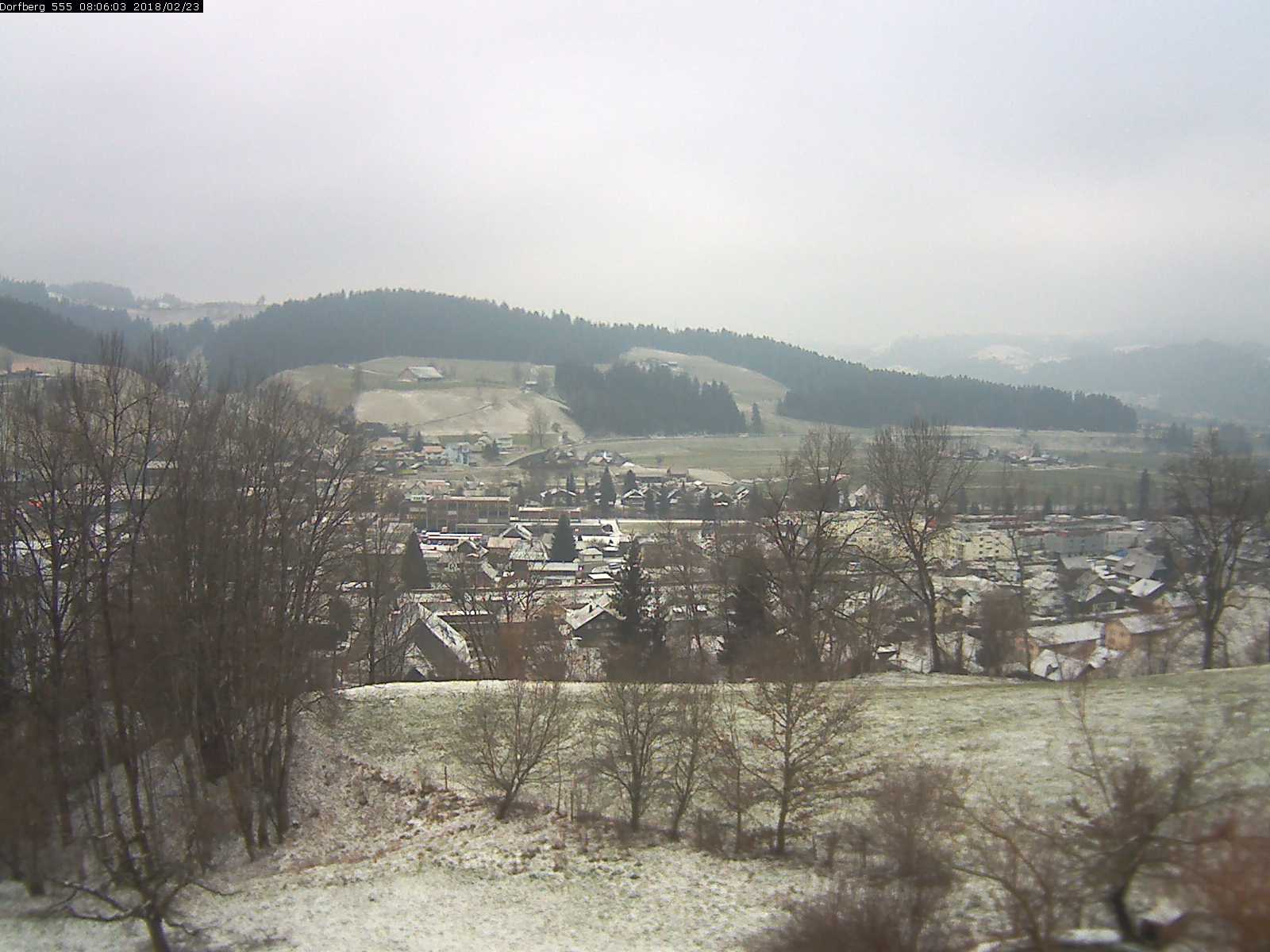 Webcam-Bild: Aussicht vom Dorfberg in Langnau 20180223-080601