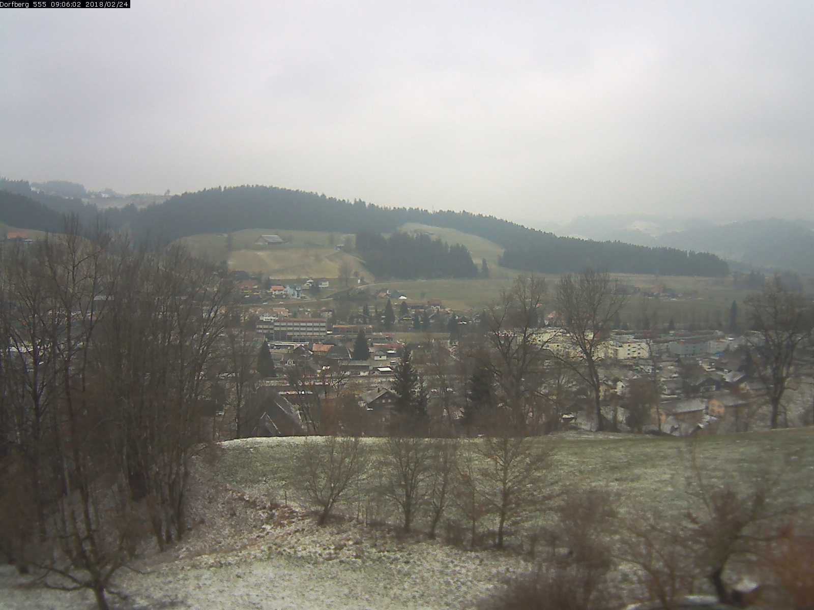 Webcam-Bild: Aussicht vom Dorfberg in Langnau 20180224-090601
