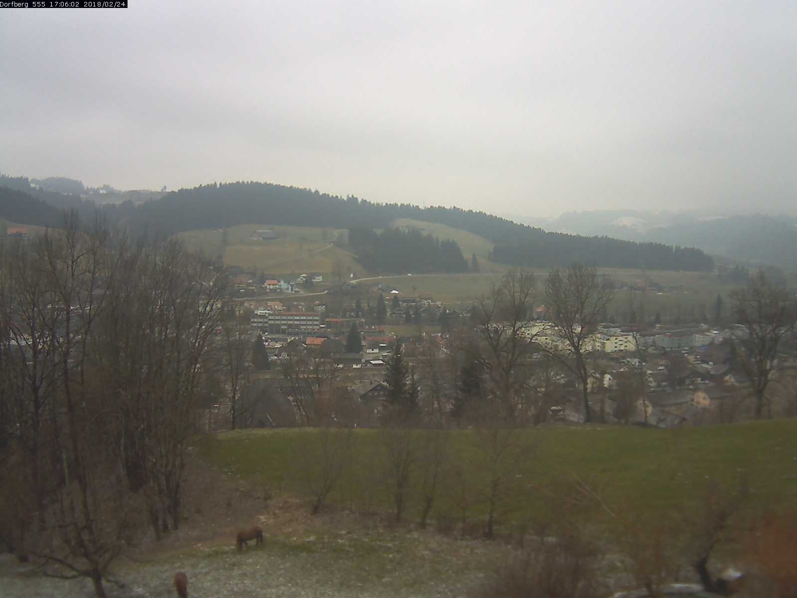 Webcam-Bild: Aussicht vom Dorfberg in Langnau 20180224-170601
