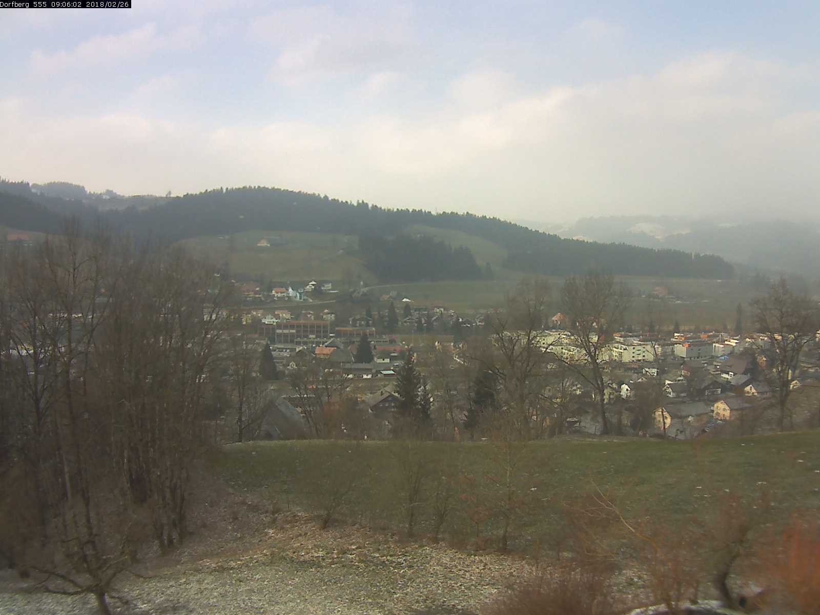 Webcam-Bild: Aussicht vom Dorfberg in Langnau 20180226-090601