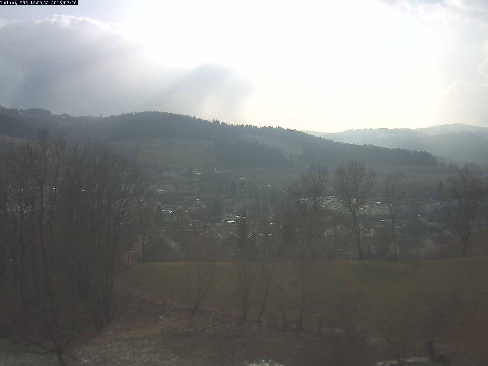 Webcam-Bild: Aussicht vom Dorfberg in Langnau 20180226-160601