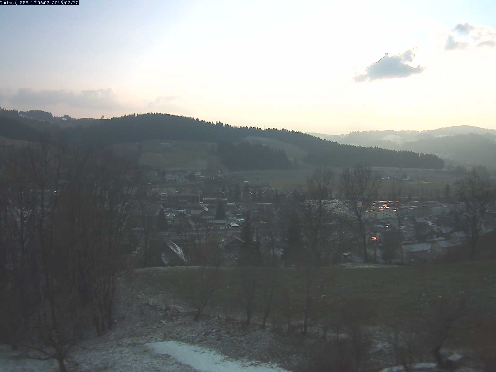 Webcam-Bild: Aussicht vom Dorfberg in Langnau 20180227-170601