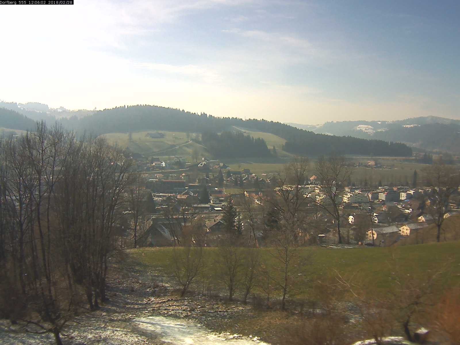 Webcam-Bild: Aussicht vom Dorfberg in Langnau 20180228-120601