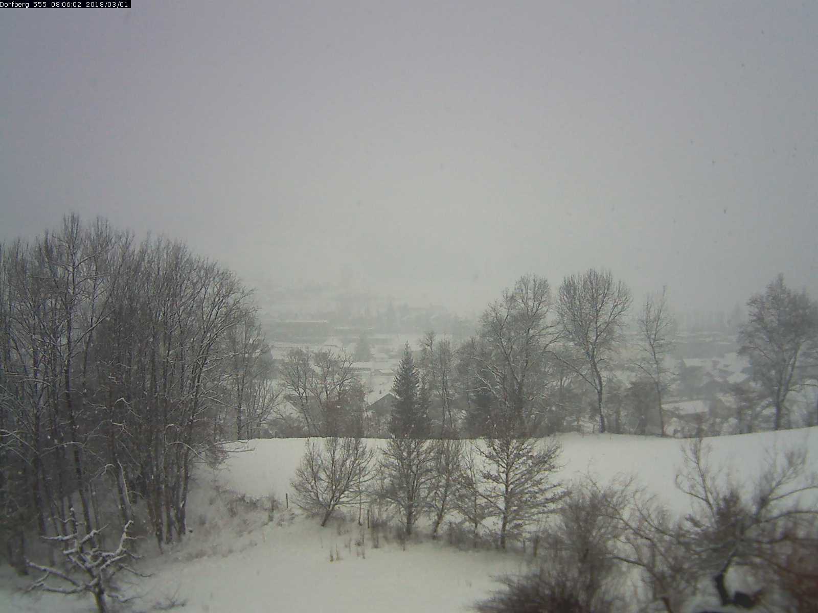 Webcam-Bild: Aussicht vom Dorfberg in Langnau 20180301-080601