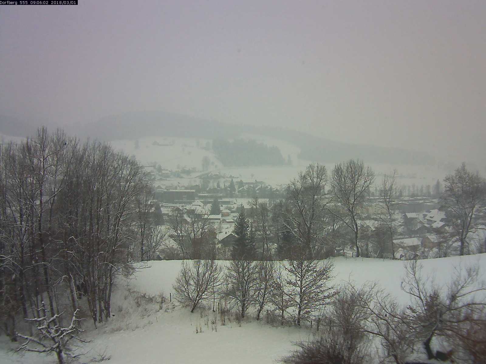 Webcam-Bild: Aussicht vom Dorfberg in Langnau 20180301-090601