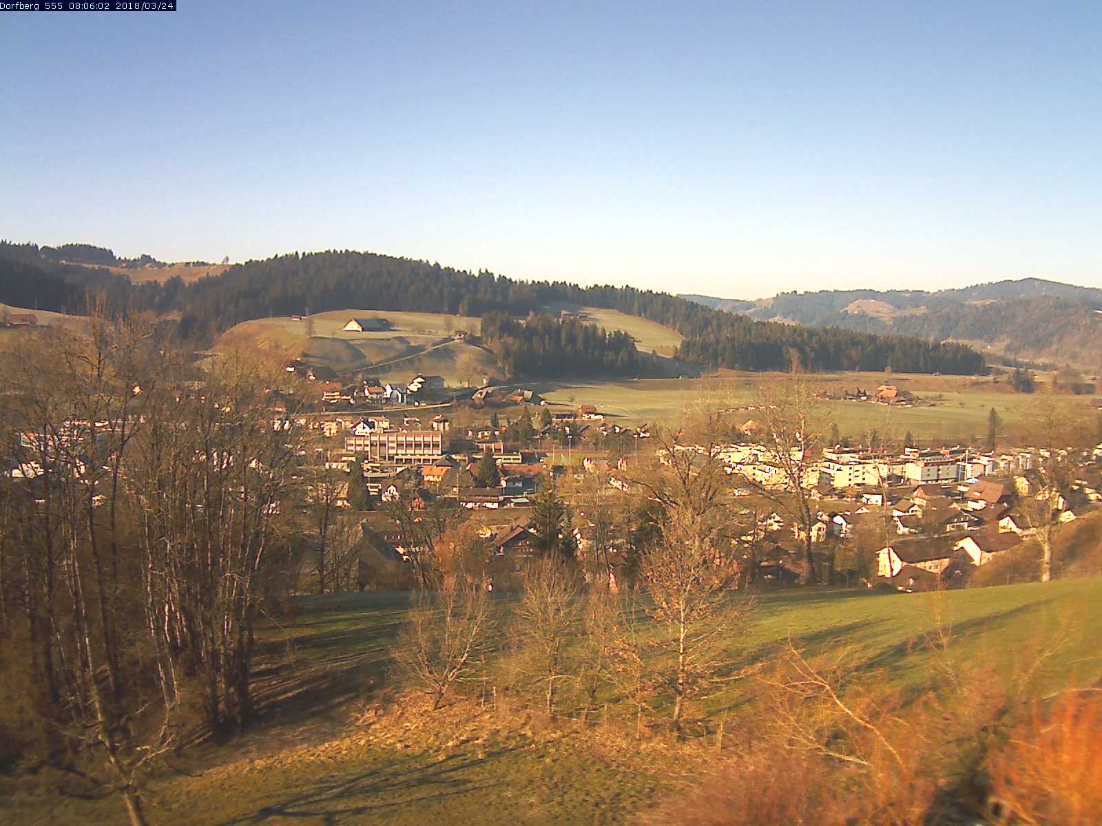 Webcam-Bild: Aussicht vom Dorfberg in Langnau 20180324-080601