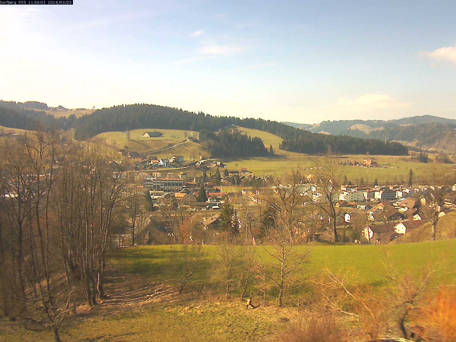 Webcam-Bild: Aussicht vom Dorfberg in Langnau 20180325-110601