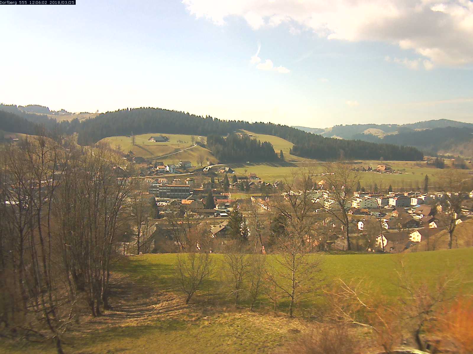 Webcam-Bild: Aussicht vom Dorfberg in Langnau 20180325-120601