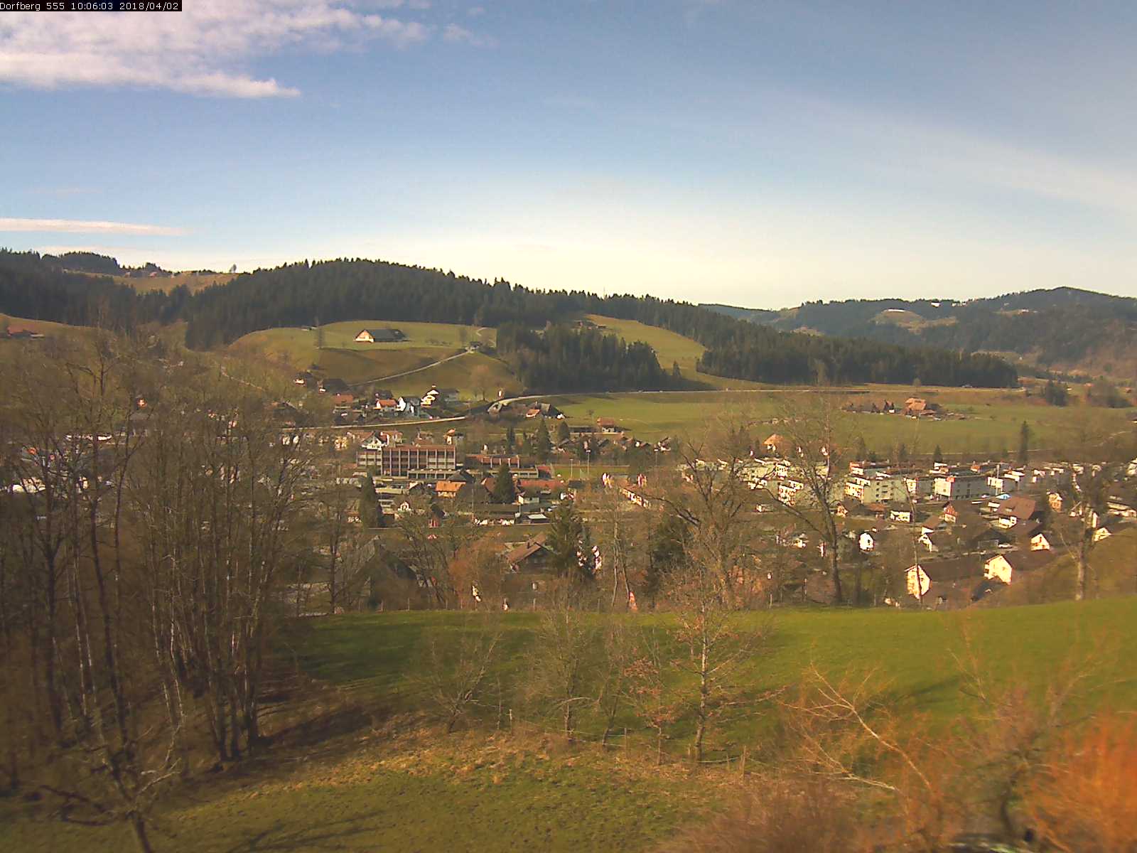 Webcam-Bild: Aussicht vom Dorfberg in Langnau 20180402-100601