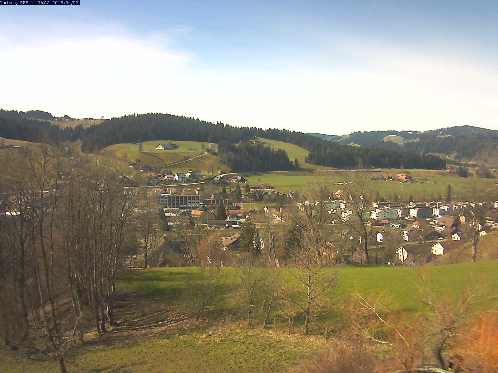 Webcam-Bild: Aussicht vom Dorfberg in Langnau 20180402-110601