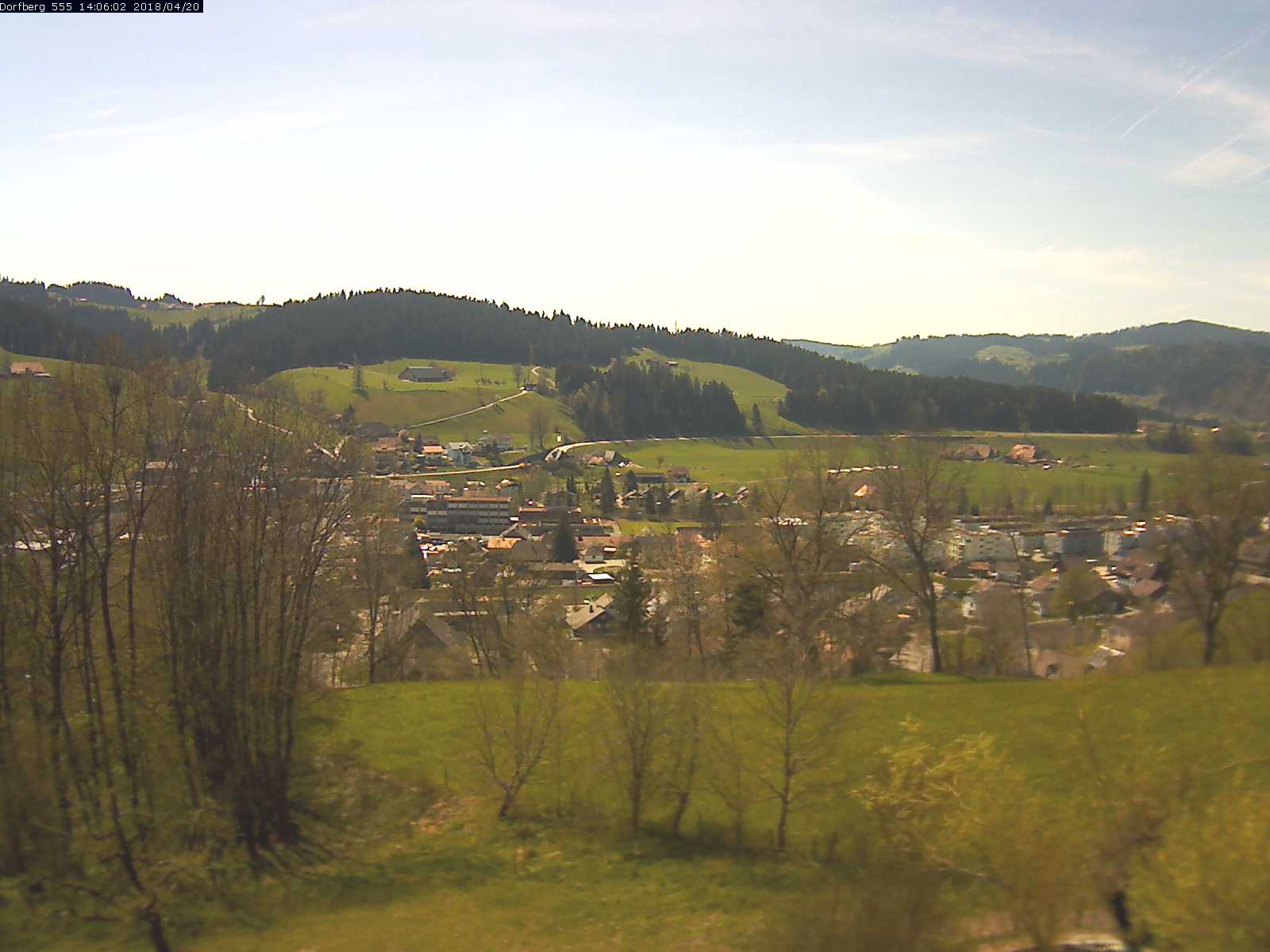 Webcam-Bild: Aussicht vom Dorfberg in Langnau 20180420-140601