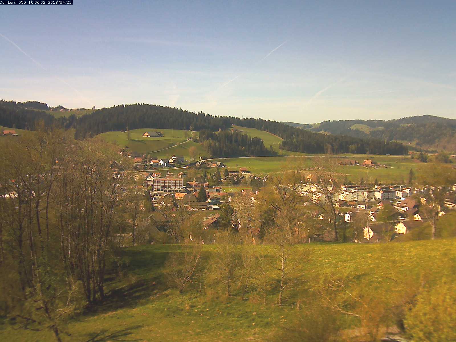 Webcam-Bild: Aussicht vom Dorfberg in Langnau 20180421-100601