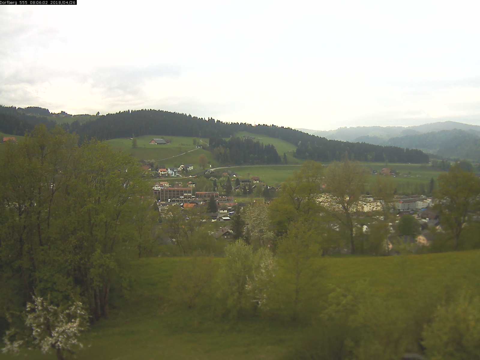 Webcam-Bild: Aussicht vom Dorfberg in Langnau 20180426-080602