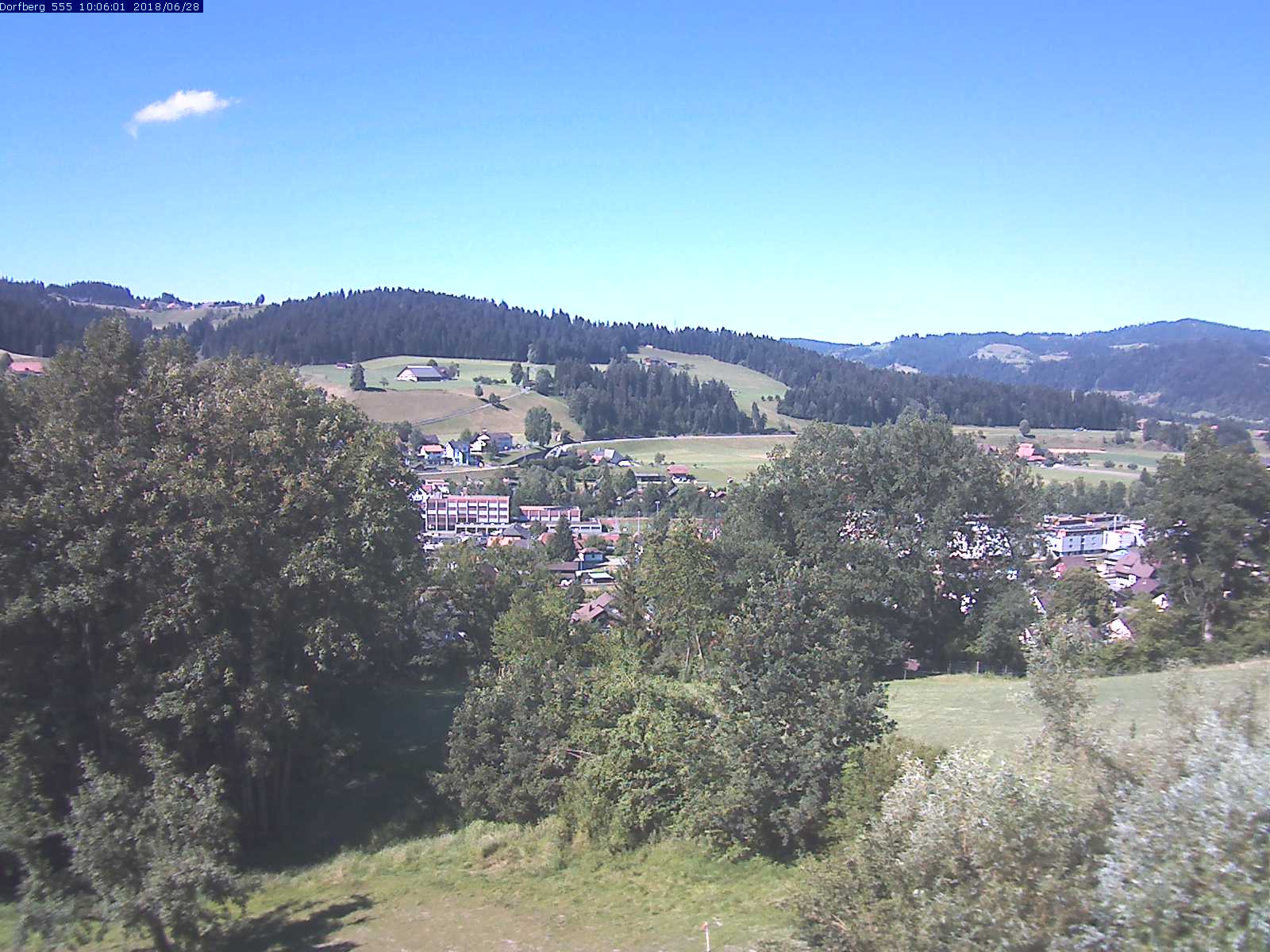 Webcam-Bild: Aussicht vom Dorfberg in Langnau 20180628-100601