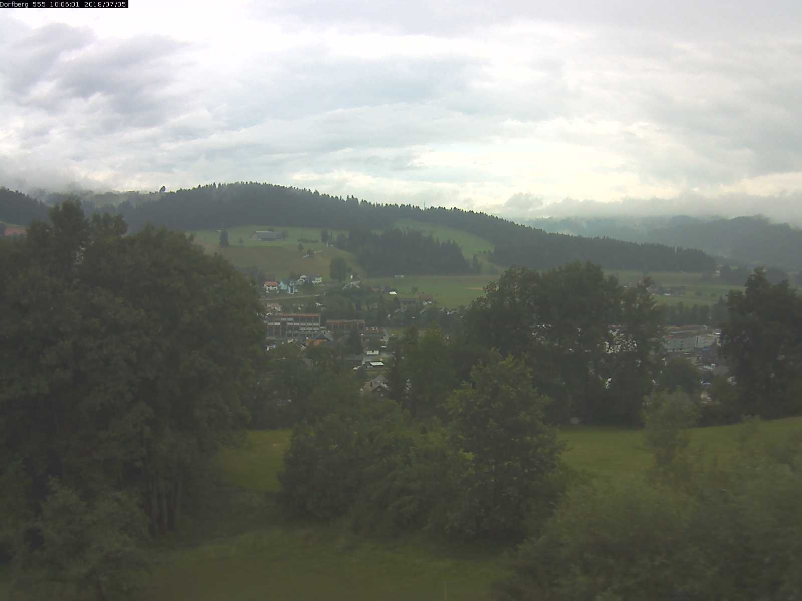 Webcam-Bild: Aussicht vom Dorfberg in Langnau 20180705-100601