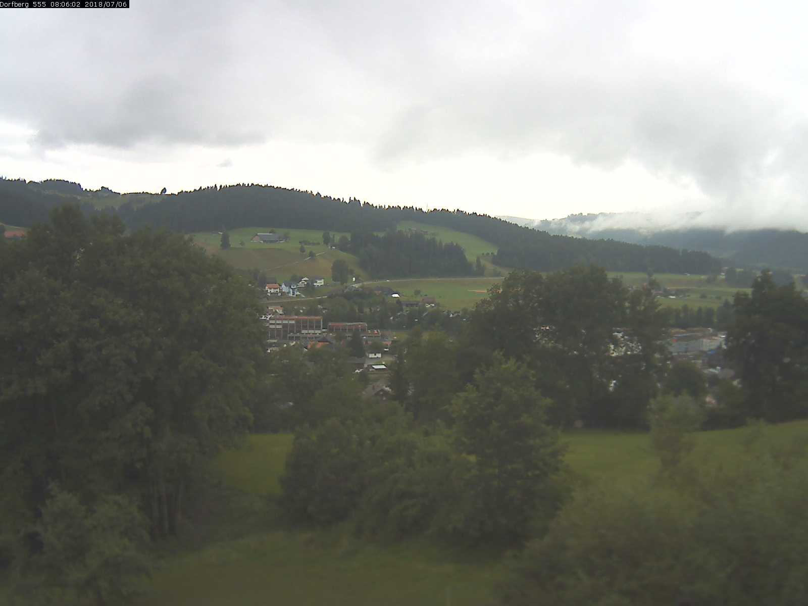 Webcam-Bild: Aussicht vom Dorfberg in Langnau 20180706-080601