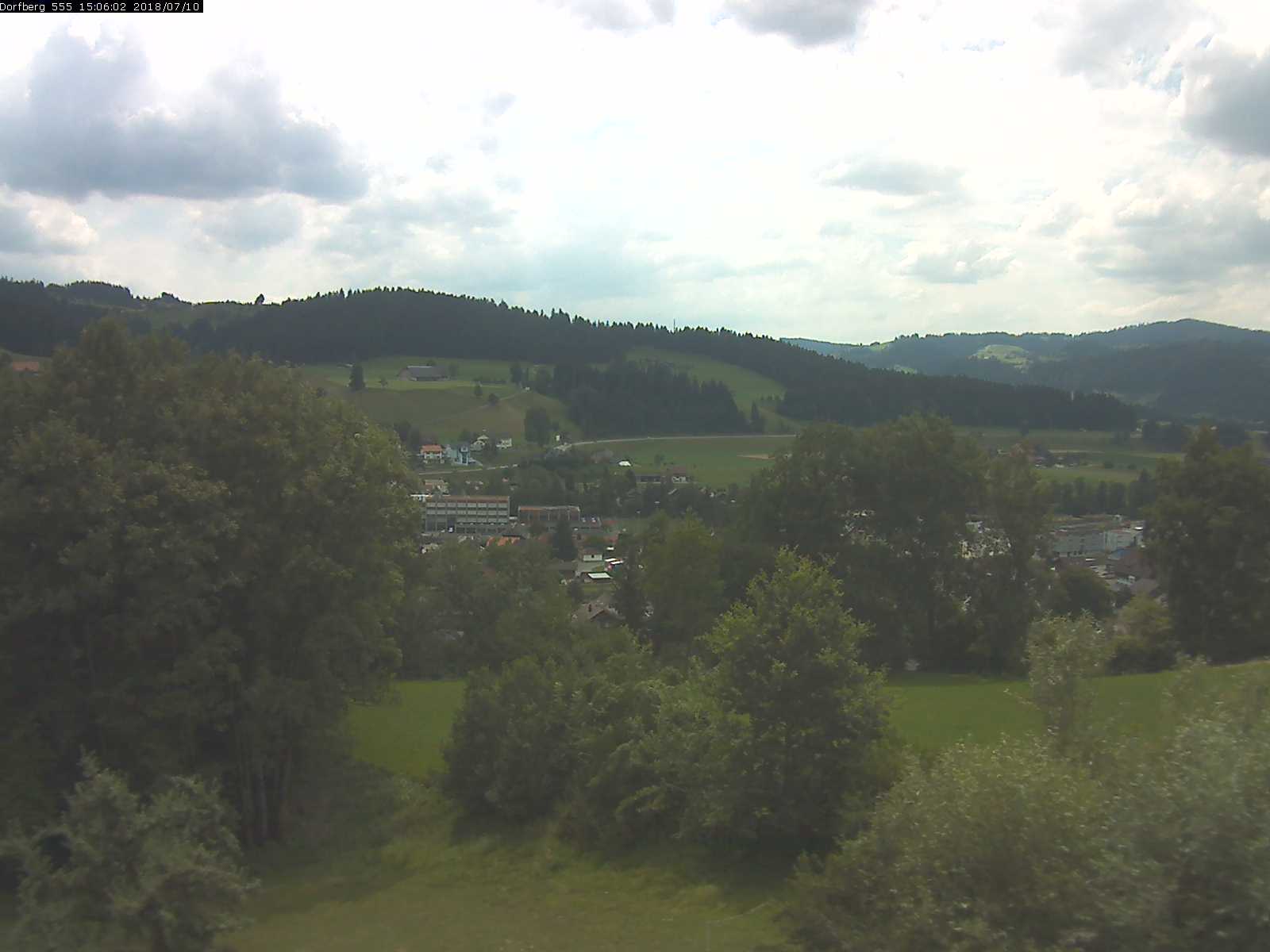 Webcam-Bild: Aussicht vom Dorfberg in Langnau 20180710-150601
