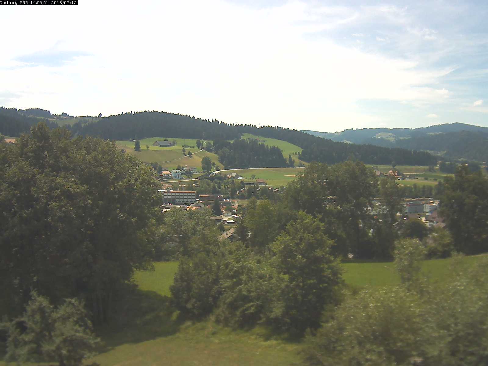 Webcam-Bild: Aussicht vom Dorfberg in Langnau 20180712-140601