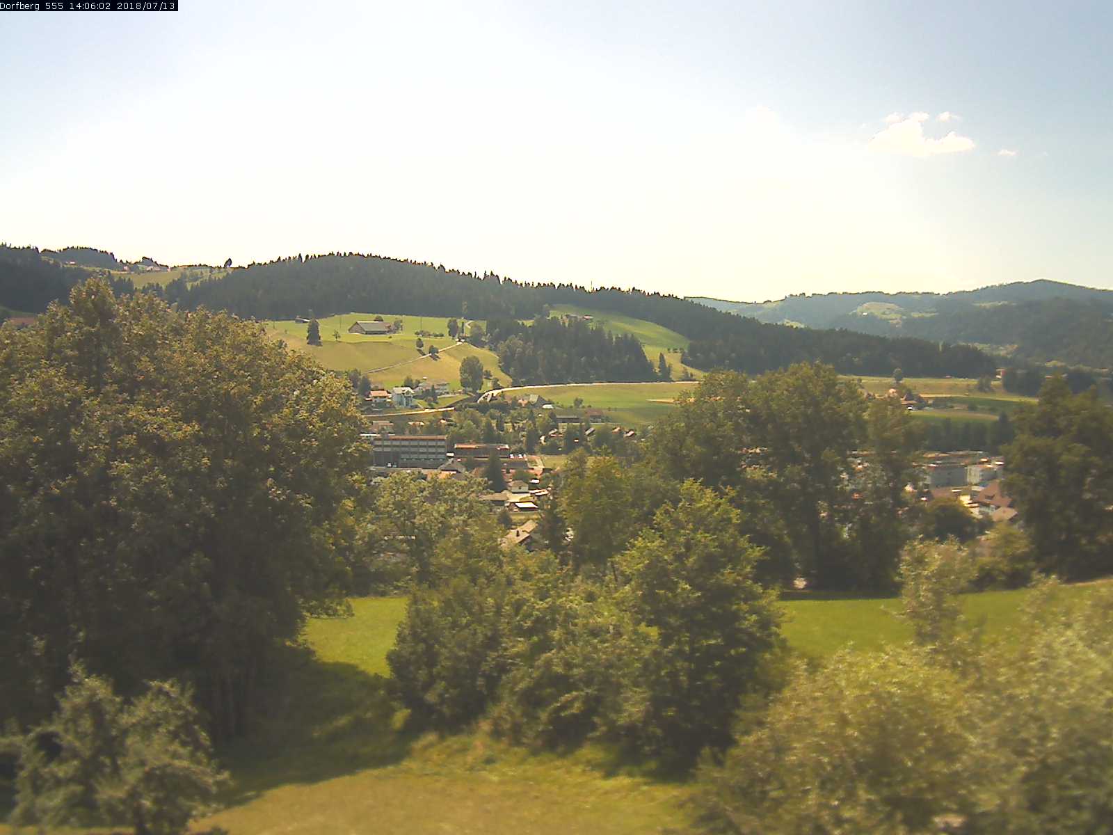 Webcam-Bild: Aussicht vom Dorfberg in Langnau 20180713-140601