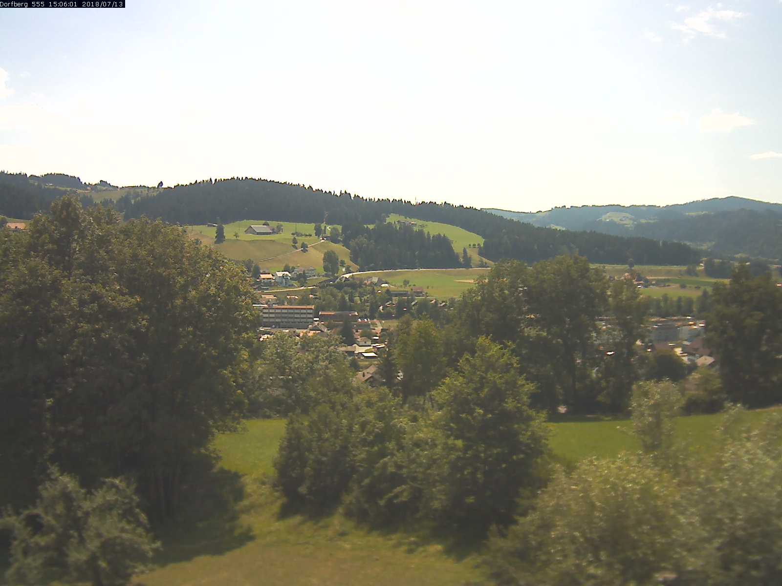 Webcam-Bild: Aussicht vom Dorfberg in Langnau 20180713-150601
