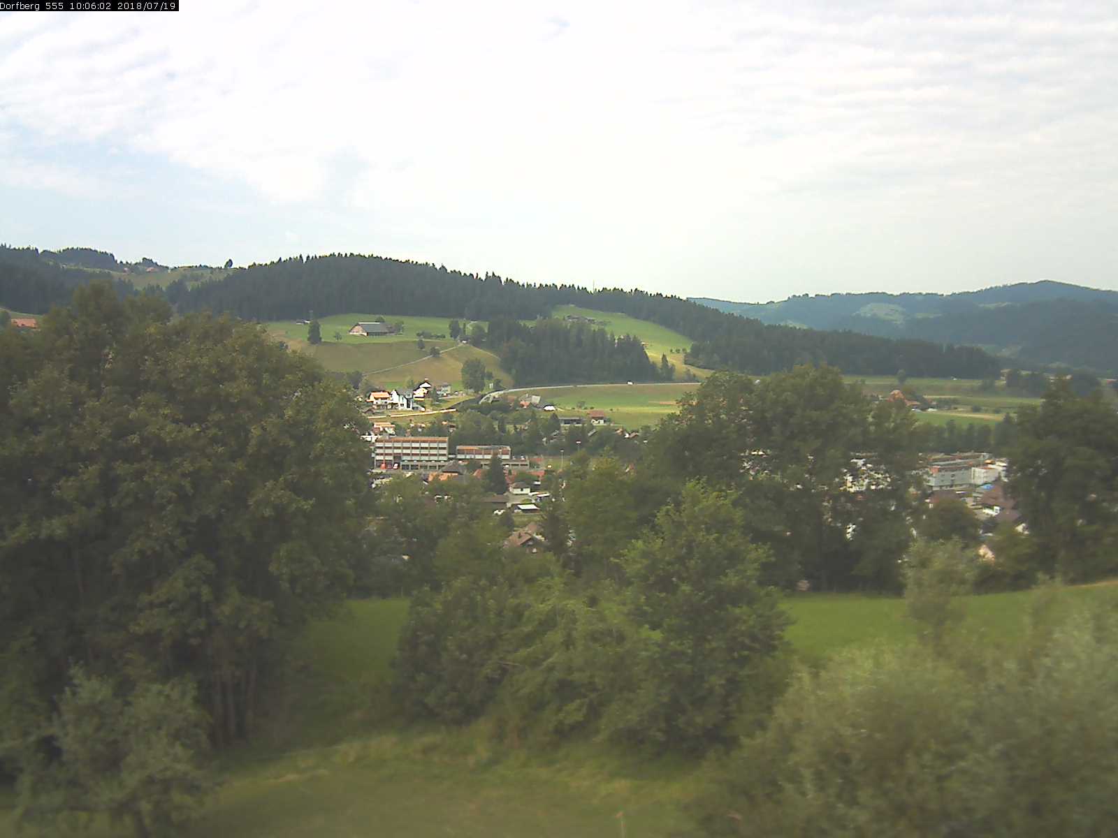Webcam-Bild: Aussicht vom Dorfberg in Langnau 20180719-100601