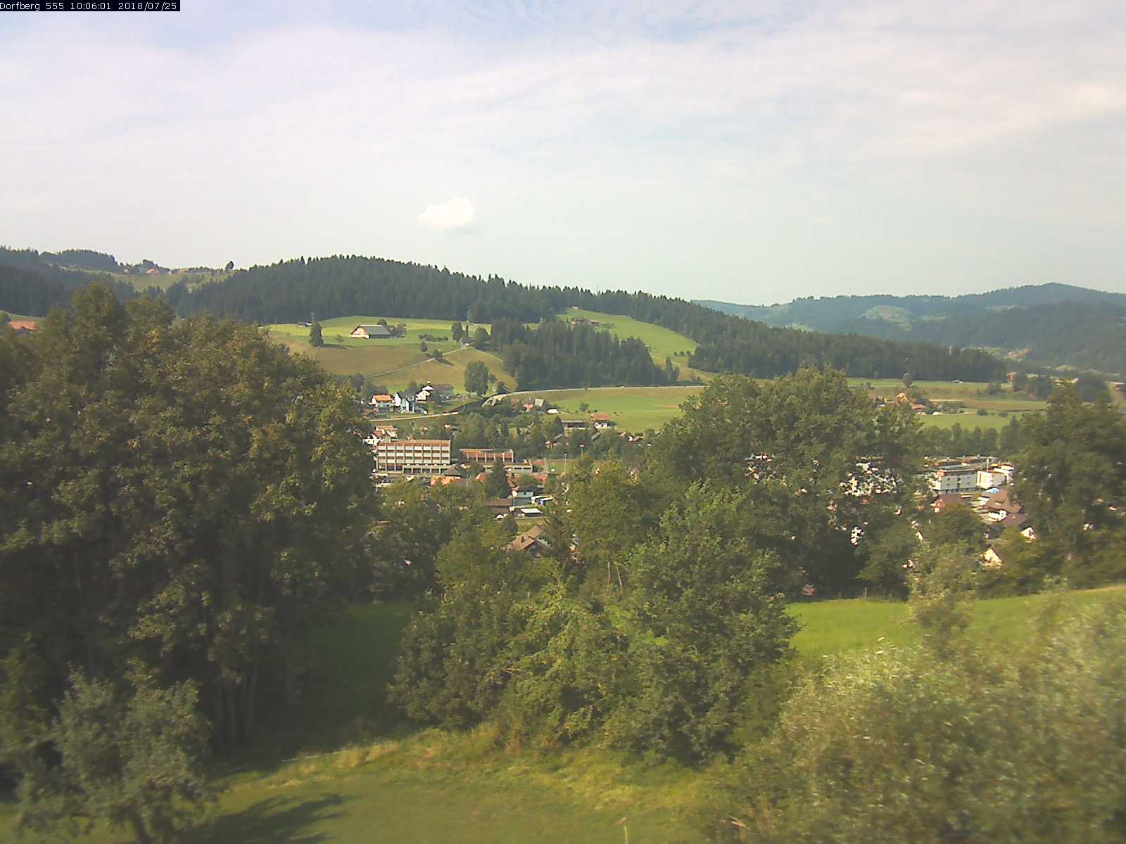 Webcam-Bild: Aussicht vom Dorfberg in Langnau 20180725-100601