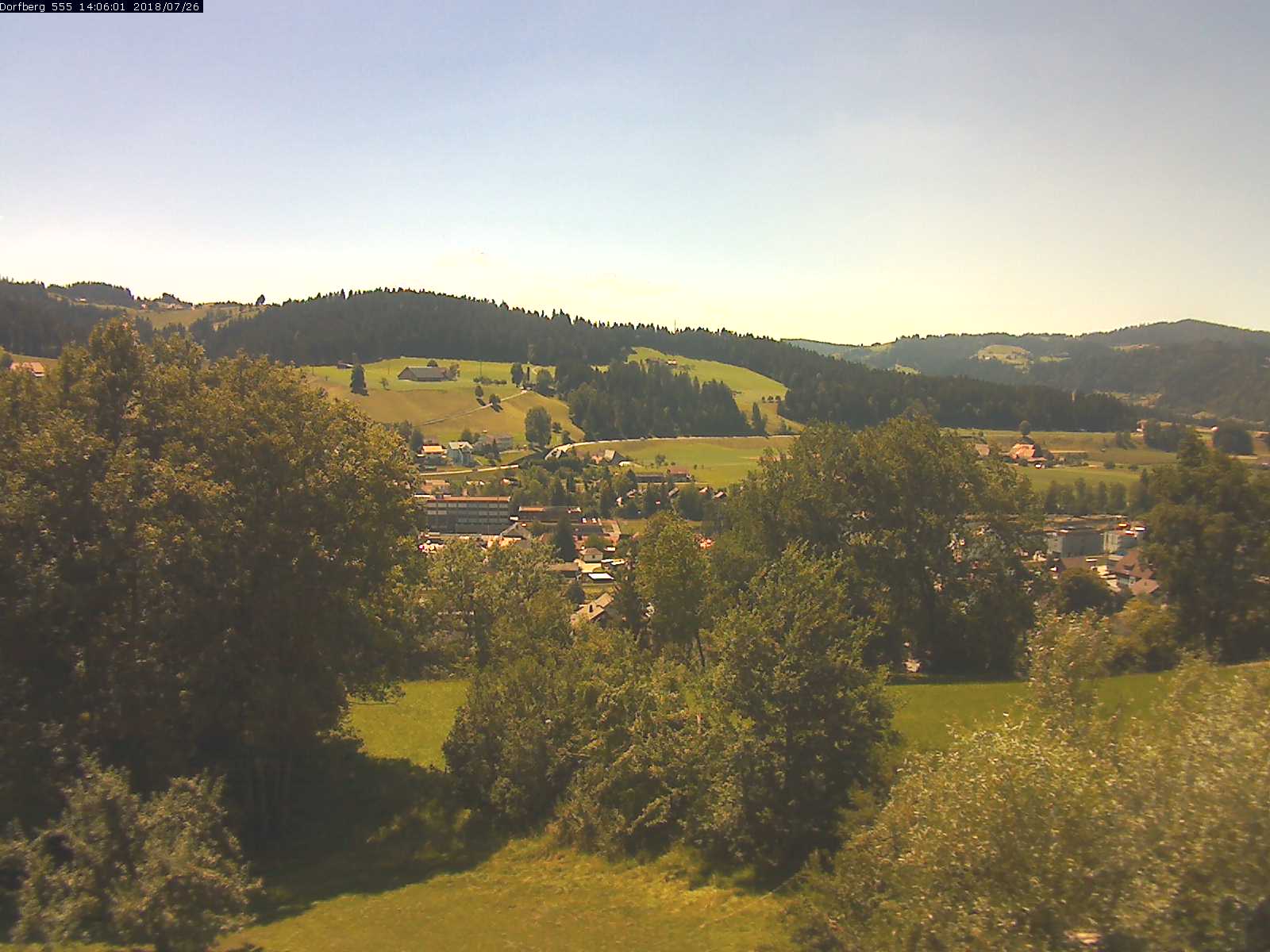 Webcam-Bild: Aussicht vom Dorfberg in Langnau 20180726-140601